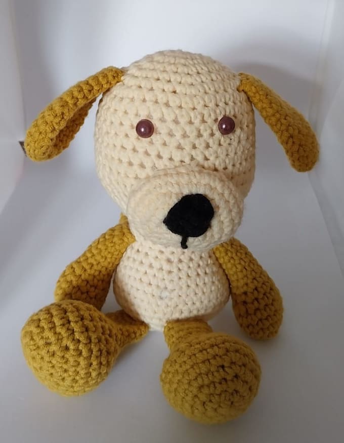 give instructions with images of amigurumi creatures to sell on any platform