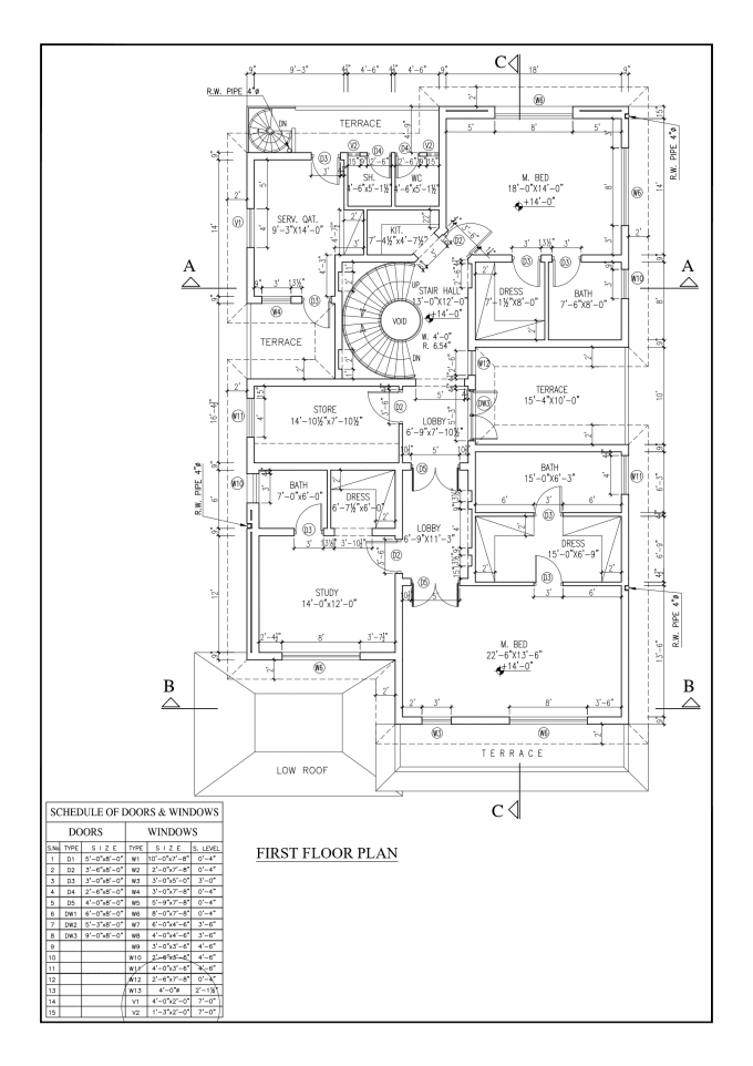 Draw 2d Floor Plans Sections And Architectural Drawings In Autocad By Talhaeditorr Fiverr