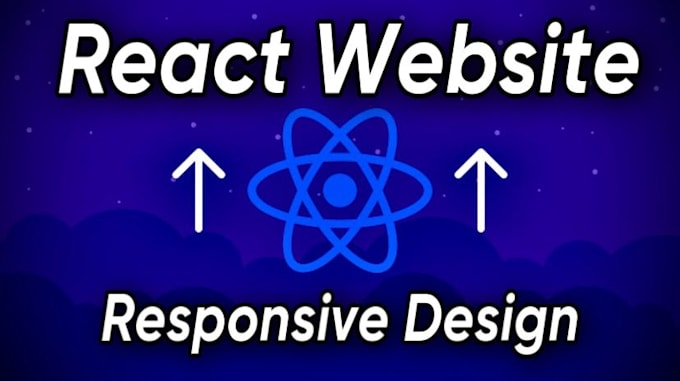 Develop a website using react, any design i make for you by ...