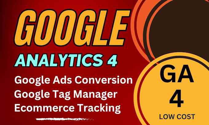 fix or setup google analytics 4, ga4 ecommerce tracking, conversion tracking GTM