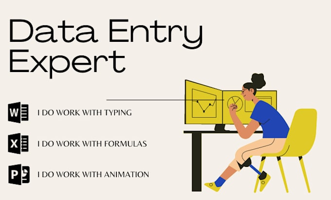 Do data entry, word, typing, copy paste by Bukhari3333 | Fiverr image.