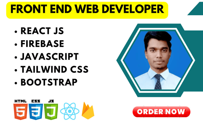 Develop website using react js, firebase, tailwind css by Azmiraakhtar ...