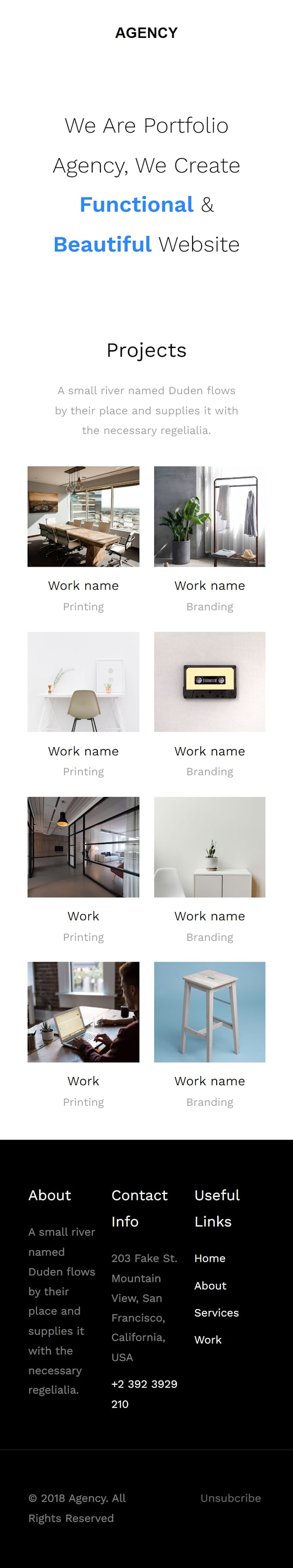 Use html css and bootstrap to create a responsive website by ...