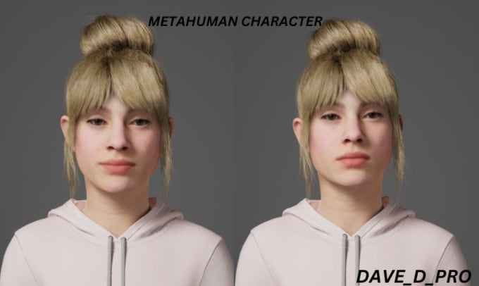 Create 3d Realistic Human Character Model With Texture By Davedpro Fiverr 5779