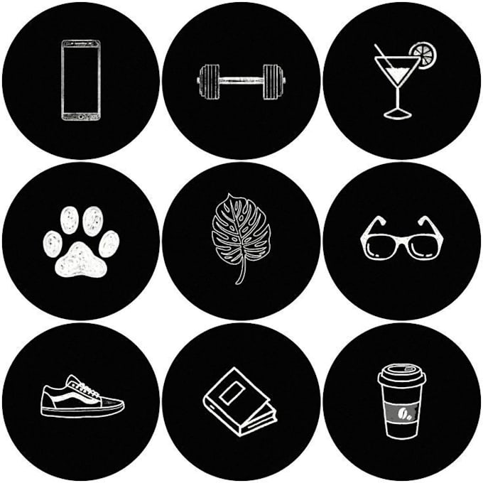 create amazing instagram highlight icons