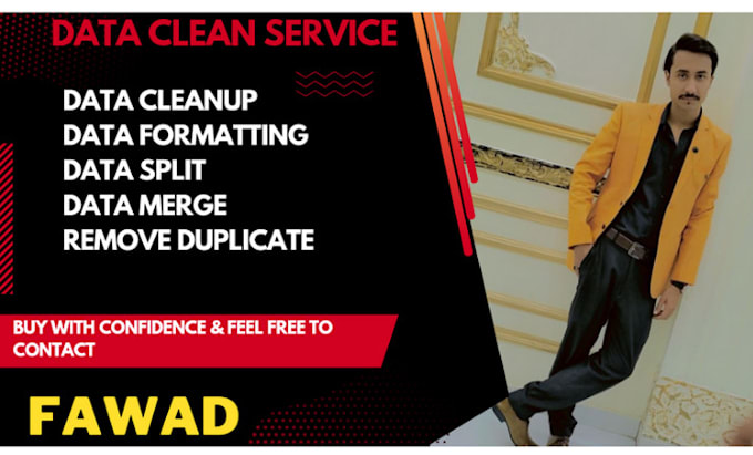 do advanced excel data cleaning b, merge, formating and data cleanup