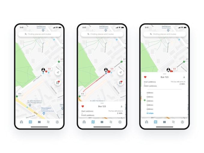 Build live gps app, tracking app, geolocation app, vehicle tracking by
