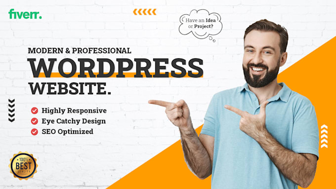 create, design, and redesign your wordpress website or ecommerce store