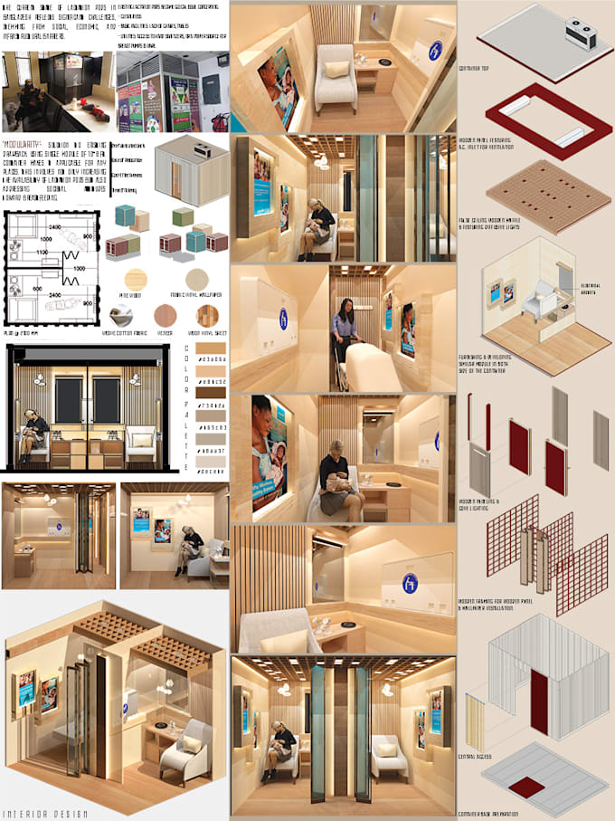 do render, presentation board