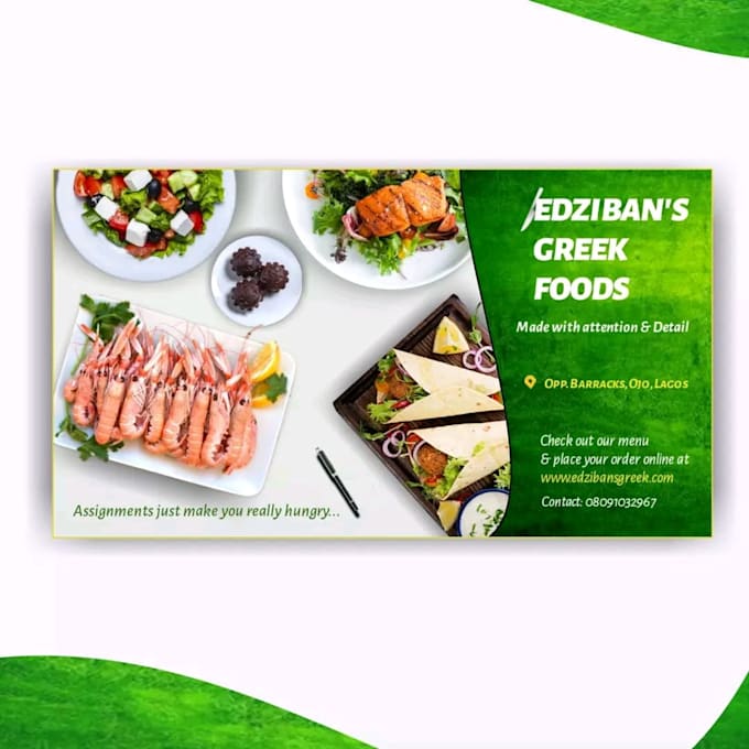 create visually informative flyer designs