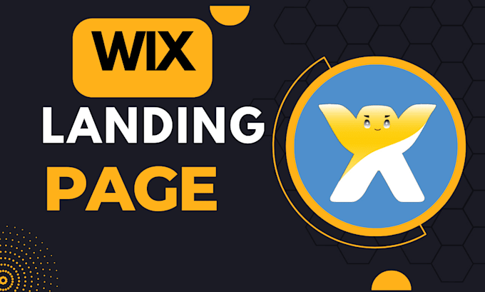 Editorx Logo Design wix landing page business website or store using editorx or wix ...