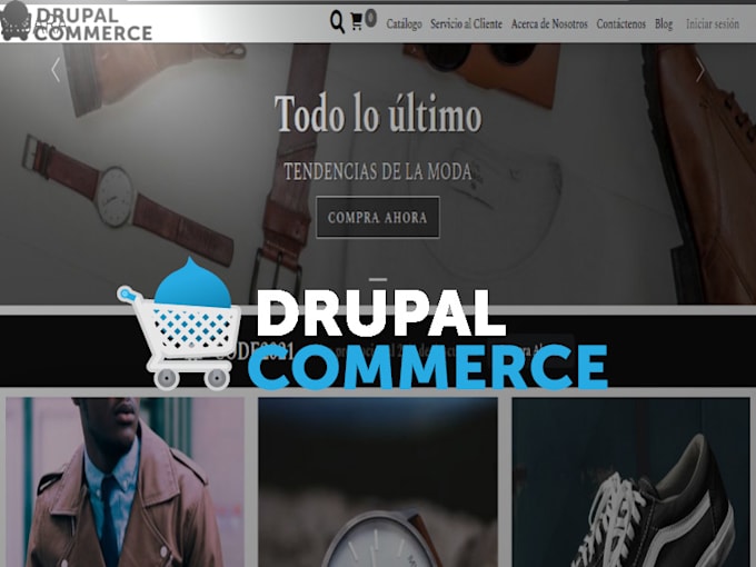 full drupal 10 ecommerce site for online sales
