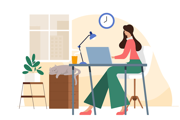 create meaningful illustrations for websites, newsletters, etc
