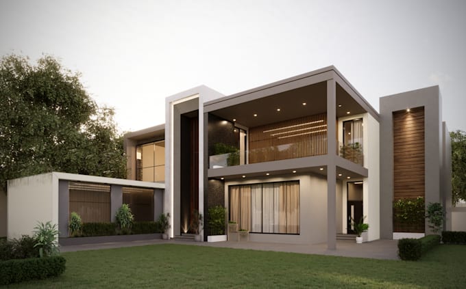 Make photorealistic 3d architectural rendering by Ma_zubair | Fiverr