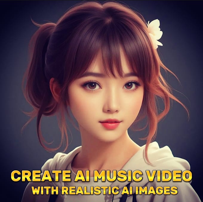 create ai music lyrics video with ai image
