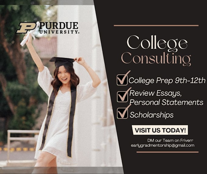 advise you step by step college admission consulting