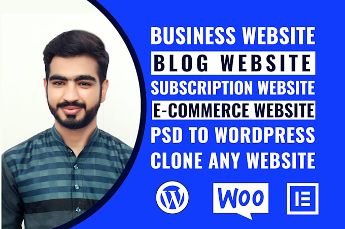 do responsive wordpress website design or business website