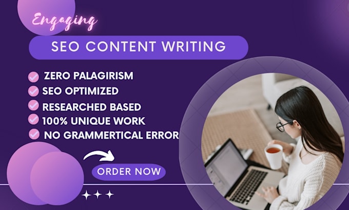 write 500 words engaging SEO article,website content and blog posts