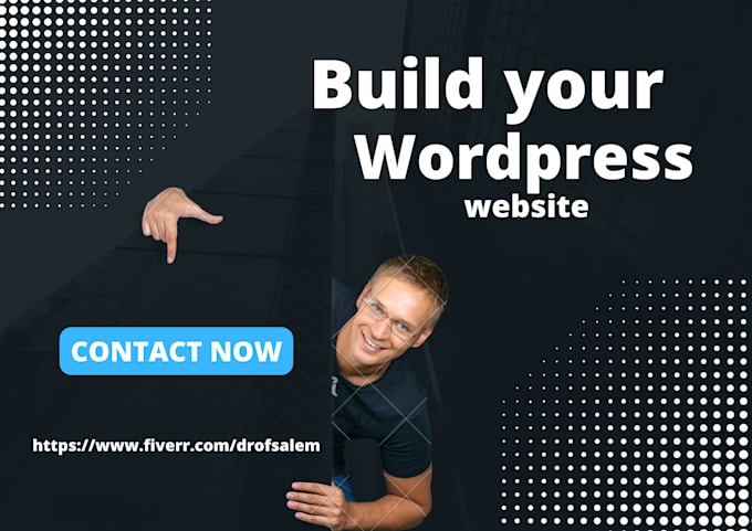 Build a responsive wordpress website design by Drofsalem | Fiverr