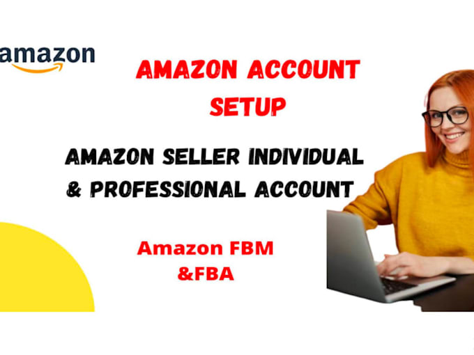 Set up amazon seller account, amazon store with product listing by