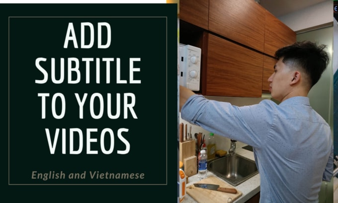 add english or vietnamese subtitle to your video