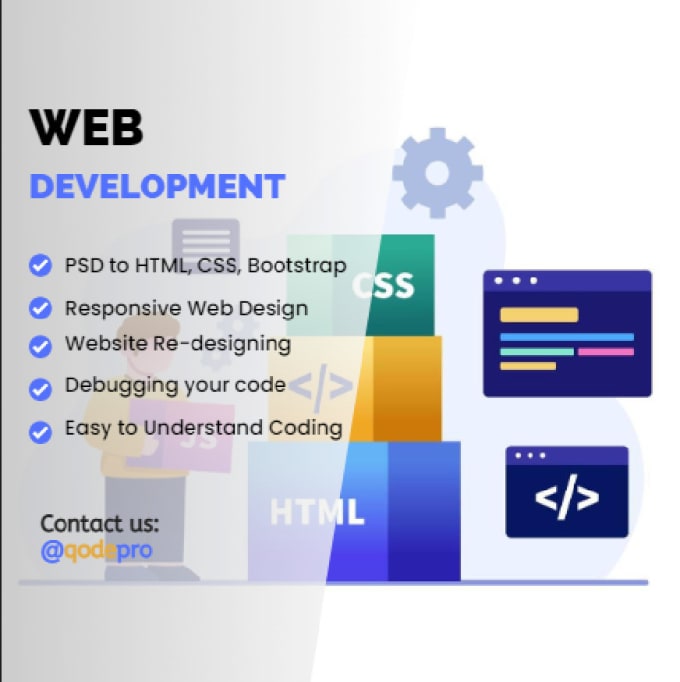 Create a unique web design using html css bootstrap by Ayfa_khan | Fiverr