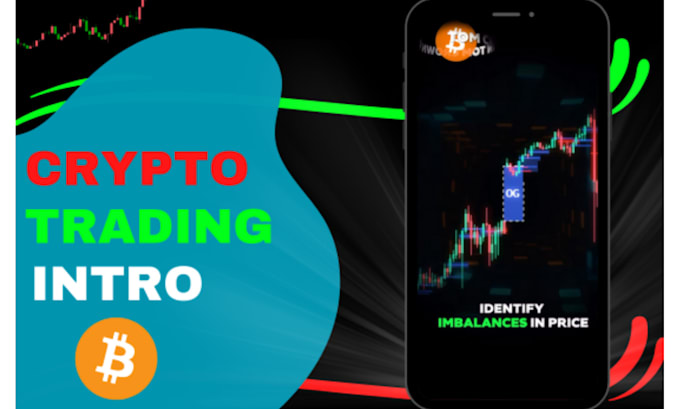 create forex crypto trading video intro for social media