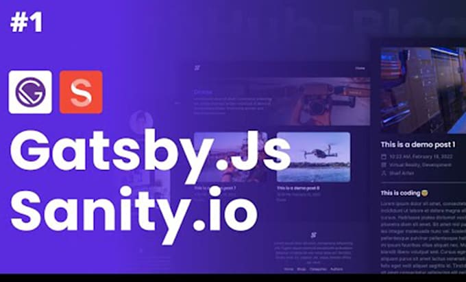 create a static website with gatsby and sanity cms