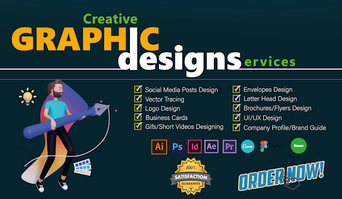 Design your social media posts for your business by Foxeeshan | Fiverr
