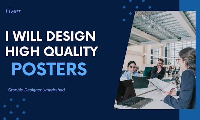 Design you a unique and high quality poster by Umarirshad45 | Fiverr
