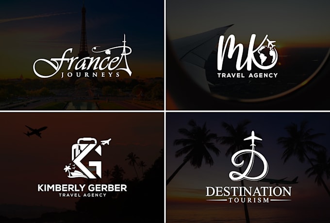 design a luxury travel logo with unlimited revisions