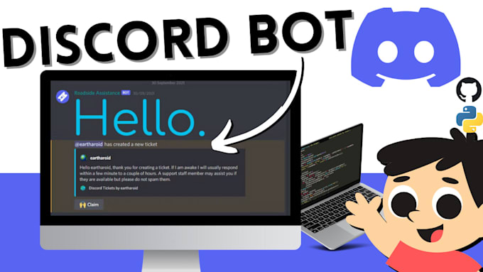 Code discord bot for your server by Anil_bademci | Fiverr