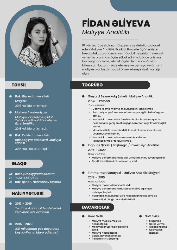Create cvs for your works by altuntarverd459 fiverr