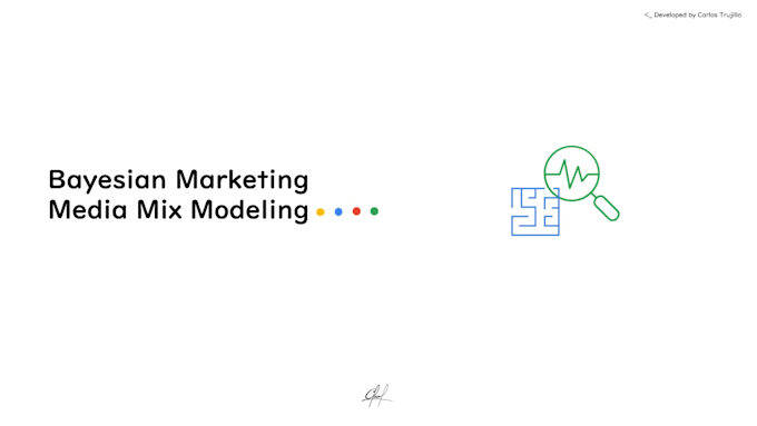 built a marketing media mix modeling