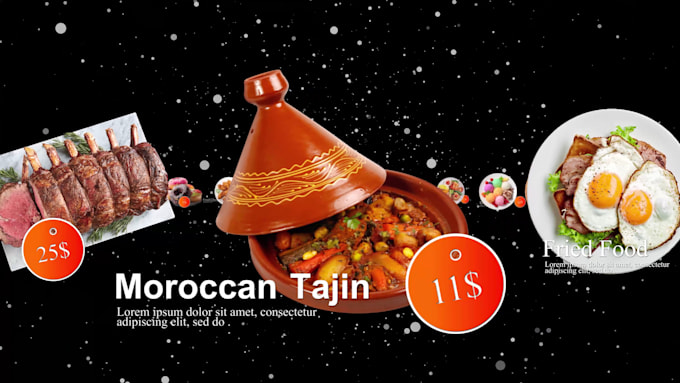 create a delectable food menu promotion for your restaurant
