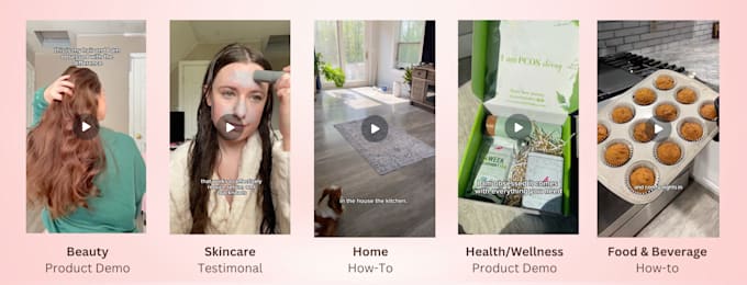 create selfie style ugc video