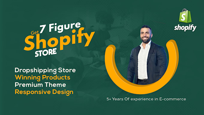 set up shopify store or create shopify dropshipping store shopify website