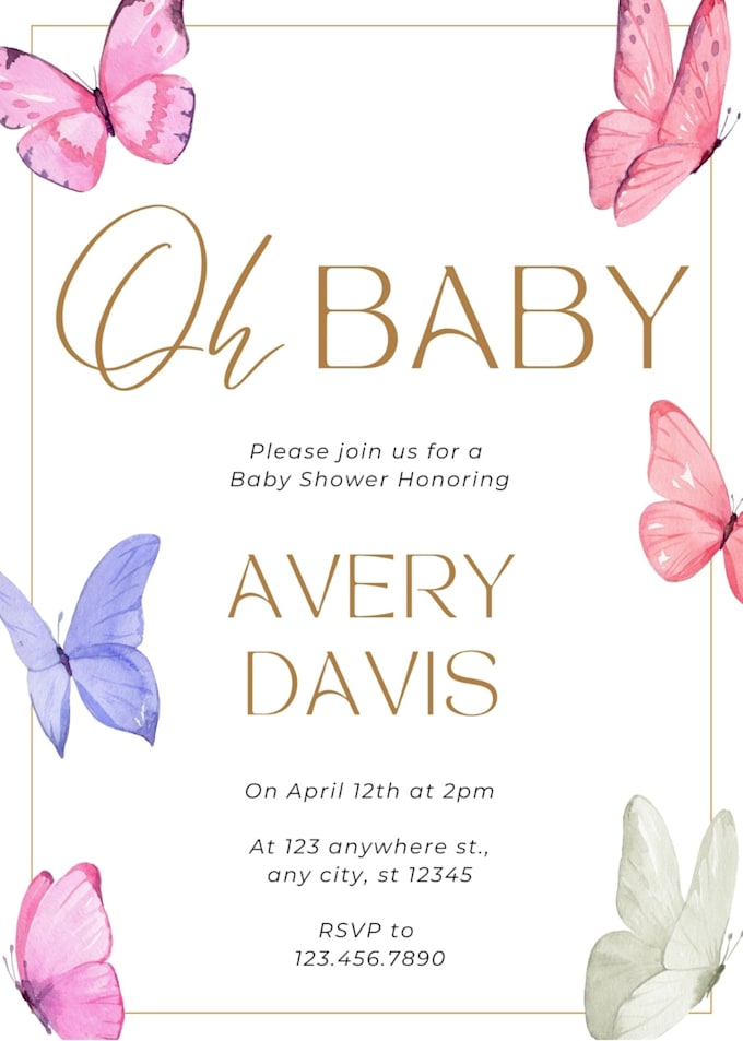 Create invitation, birthday, wedding, party and greeting card by ...