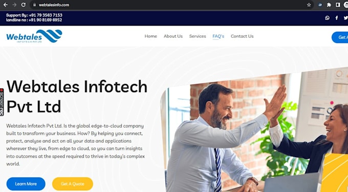 provide web design service