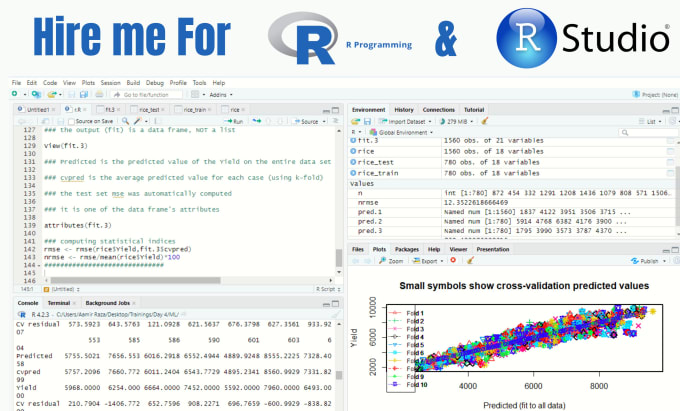 Do any data, statistical analysis, visualization, and r programming in ...