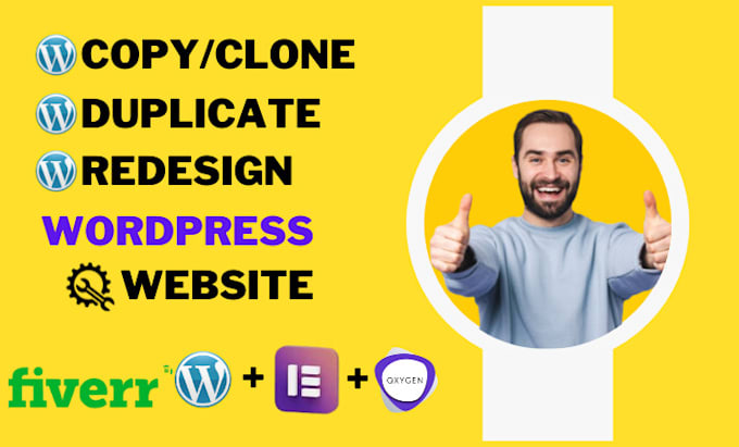 copy, clone, or recreate website using elementor and wp bakery