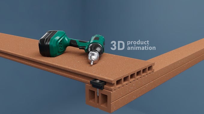 create 3d industrial technical animation