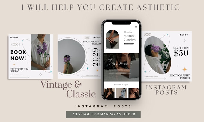 help you create aesthetic instagram posts