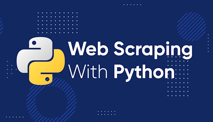 do web scraping, data mining for you using python
