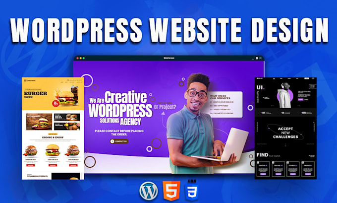 develop a dynamic webflow and wordpress custom website