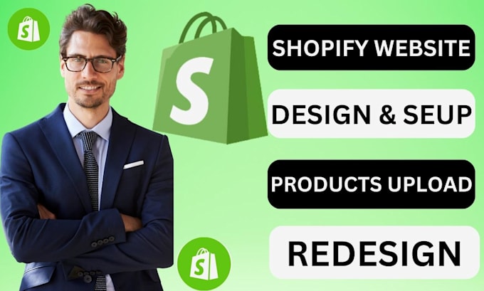 revamp shopify website and upload or dropship products with SEO