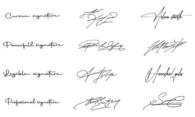 Design clean, luxury and real handwritten signature with video tutorial ...