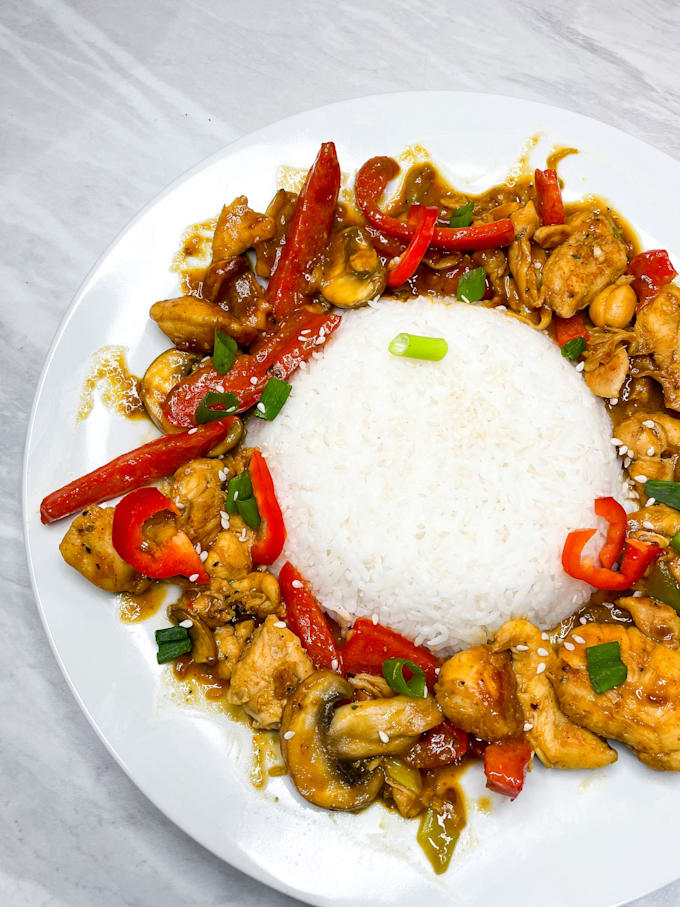 create a cooking video recipe for tiktok, youtube, tasty