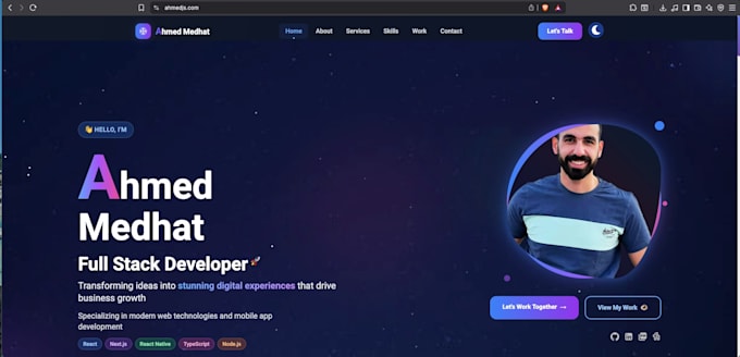 provide performant full mern stack web development service