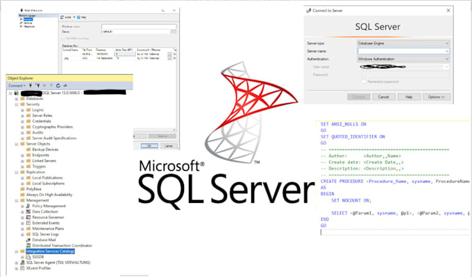 consult you in setting up and administering a ms sql server
